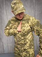 Тактичний польовий костюм вітро-вологозахисний літо, Тактична форма літня ріп-стоп Піксель ММ-14 54 - зображення 2