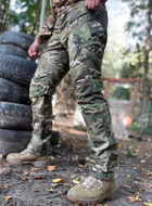 Тактичні штани польові літні, військові штани на літо ріп-стоп мультикам МТР 51 - зображення 3