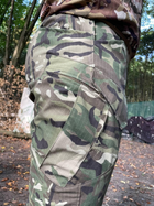 Тактичні штани польові літні, військові штани на літо ріп-стоп мультикам МТР 51 - зображення 5
