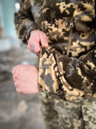 Тактична флісова куртка, куртка флісова для військових фліска Піксель S - изображение 5