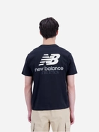 Koszulka męska New Balance MT31504BK S Czarna (196432500482) - obraz 2