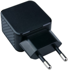 Мережевий зарядний пристрій DPM 2 x USB чорний (5906881212554) - зображення 3