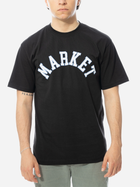 Koszulka męska Market 399001511-0001 M Czarna (840339611443) - obraz 1