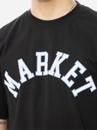 Koszulka męska Market 399001511-0001 M Czarna (840339611443) - obraz 3