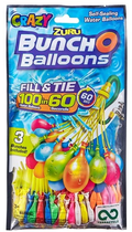 Zestaw baloników na wodę Bunch O Balloons Tropical Party do bitew wodnych 100 szt (4894680025127) - obraz 1