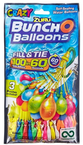 Zestaw baloników na wodę Bunch O Balloons Tropical Party do bitew wodnych 100 szt (4894680025127) - obraz 1