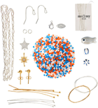 Zestaw do tworzenia biżuterii Me & My Box Coral Blue No 19 (5744000786377) - obraz 2