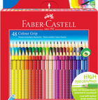 Набір кольорових олівців Faber Castell Color Grip 48 шт (4005401124498) - зображення 1