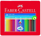 Zestaw kolorowych ołówków Faber Castell Color Grip 24 szt (4005401124238) - obraz 1