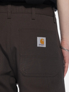 Spodnie regular fit męskie Carhartt I031501-4701 32/33 Brązowe (4064958766247) - obraz 6