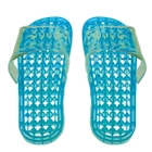 Тапочки массажные силиконовые для пляжа, душа, бассейна, сауны (Голубой XL) - изображение 2