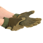 Перчатки закрытые (полнопалые) Blackhawk М Песок (BC-4468) XL Оливковый - изображение 4
