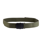 Ремень тактический Mil-Tec ONE SIZE Олива US HOSENGÜRTEL BLACK BUCKLE 38 мм OLIV (13115201-130)