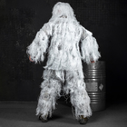 Чоловічий зимовий Костюм Кікімора з чохлом для транспортування білий розмір універсальний - зображення 3