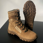 Утепленные Берцы из натуральной кожи / Зимние ботинки с подкладкой Airtex в цвете койот размер 42 - изображение 1