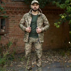 Легкий мужской Костюм Intruder Terra Куртка с капюшоном + Брюки / Полевая Форма зеленый пиксель размер L - изображение 3