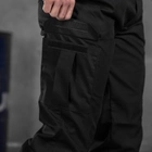 Чоловіча Форма "Police" 3в1 Кітель + Штани + Подарунок Футболка / Костюм ріп-стоп чорний розмір 3XL - зображення 8