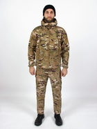 Куртка / ветровка тактическая Softshell multicam софтшелл Мультикам M - изображение 5