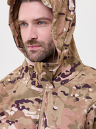 Куртка / ветровка тактическая Softshell multicam софтшелл Мультикам XXL - изображение 11