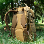 Тактический рюкзак M-Tac на 50 литров с местом для гидратора Trooper Pack Dark Coyote - изображение 9