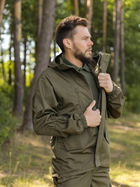 Тактичний літній чоловічий костюм горка Ріп-Стоп куртка та штани Olive 52 - зображення 4