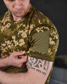 Тактическая мужская потоотводящая футболка S пиксель (85655) - изображение 4