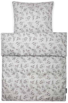 Комплект постільної білизни Smallstuff Grey Flower garden (5712352086186) - зображення 1