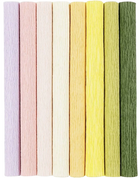 Набір крепового гофрованого паперу Creative Toys пастельні кольори 8 аркушів  (5712854455367) - зображення 2