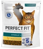 Sucha karma dla kotów sterylizowanych Perfect Fit Sterile 1+ z kurczakiem 750 g (4008429160288) - obraz 1