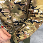 Чоловіча Демісезонна Куртка на легкому флісі SOFT SHELL мультикам розмір 2XL - зображення 3