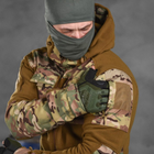 Чоловіча Флісова Куртка "Battle combo" із вставками SoftShell койот розмір XL - зображення 6