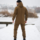 Чоловічий Комплект Куртка Softshell + Штани на флісі / Костюм Intruder койот розмір S - зображення 5