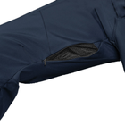 Чоловічий костюм Куртка + Штани SoftShell на флісі / Демісезонний Комплект Stalker 2.0 темно-синій розмір 2XL - зображення 5