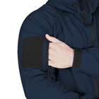 Мужской костюм Куртка + Брюки SoftShell на флисе / Демисезонный Комплект Stalker 2.0 темно-синий размер M - изображение 6