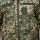 Мужская зимняя куртка до -20 С с синтепоновым утеплителем / Влагозащищенный мембранный Бушлат пиксель размер M - изображение 6