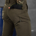 Мужские брюки Patriot stretch cotton с высоким поясом олива размер L - изображение 6