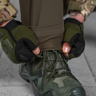 Мужские брюки Patriot stretch cotton с высоким поясом олива размер L - изображение 7