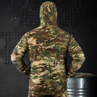 Мужская флисовая Куртка "Battle" с вставками Softshell мультикам размер M - изображение 4