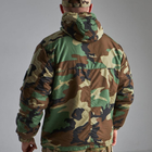 Зимняя Мужская Куртка Mil-Tec с капюшоном / Утепленный Анорак мультикам "британка" размер XL - изображение 3