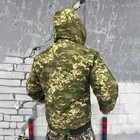 Чоловіча зимова куртка "Logos-Tac" з хутром шиншили / Теплий верхній одяг Rip-Stop піксель розмір 2XL - зображення 3