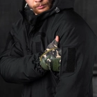 Чоловіча зимова куртка "Patron" Omni-Heat з утеплювачем холлофайбер чорна розмір 2XL - зображення 8