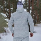 Мужской Маскировочный Костюм Куртка + Штаны / Маскхалат белый мультикам размер XL - изображение 3