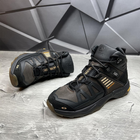 Чоловічі зимові черевики з вовняною підкладкою / Берці Salomon S-3 із щільної шкіри чорні розмір 42 - зображення 4