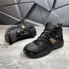 Чоловічі зимові черевики з вовняною підкладкою / Берці Salomon S-3 із щільної шкіри чорні розмір 45 - зображення 4