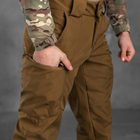 Мужские Брюки "Leon" Softshell с карманами на молниях койот размер L - изображение 4