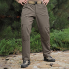 Чоловічі вологозахищені штани з кишенями олива розмір S - зображення 1