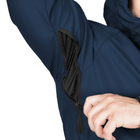 Мужской костюм Куртка + Брюки SoftShell на флисе / Демисезонный Комплект Stalker 2.0 темно-синий размер L - изображение 7