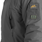 Мужская зимняя куртка "Helikon-Tex Level 7" Rip-stop с утеплителем Climashield Apex серая размер M - изображение 4