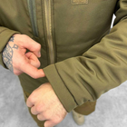 Мужская куртка FALKON на синтепоне с подкладкой Omni-Heat олива размер L - изображение 6