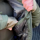 Мужская зимняя куртка "Call Dragon" Rip-Stop с подкладкой Omni-Heat олива размер 3XL - изображение 5